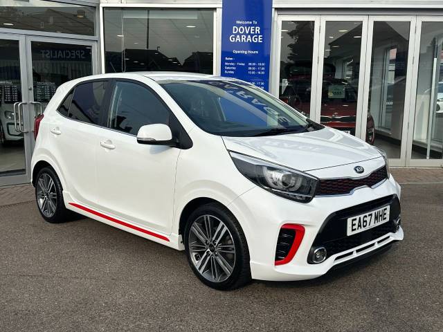 Kia Picanto 1.0 GT-line 5dr Hatchback Petrol Clear White