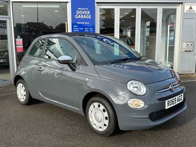 Fiat 500 1.2 Pop 2dr Convertible Convertible Petrol Grey