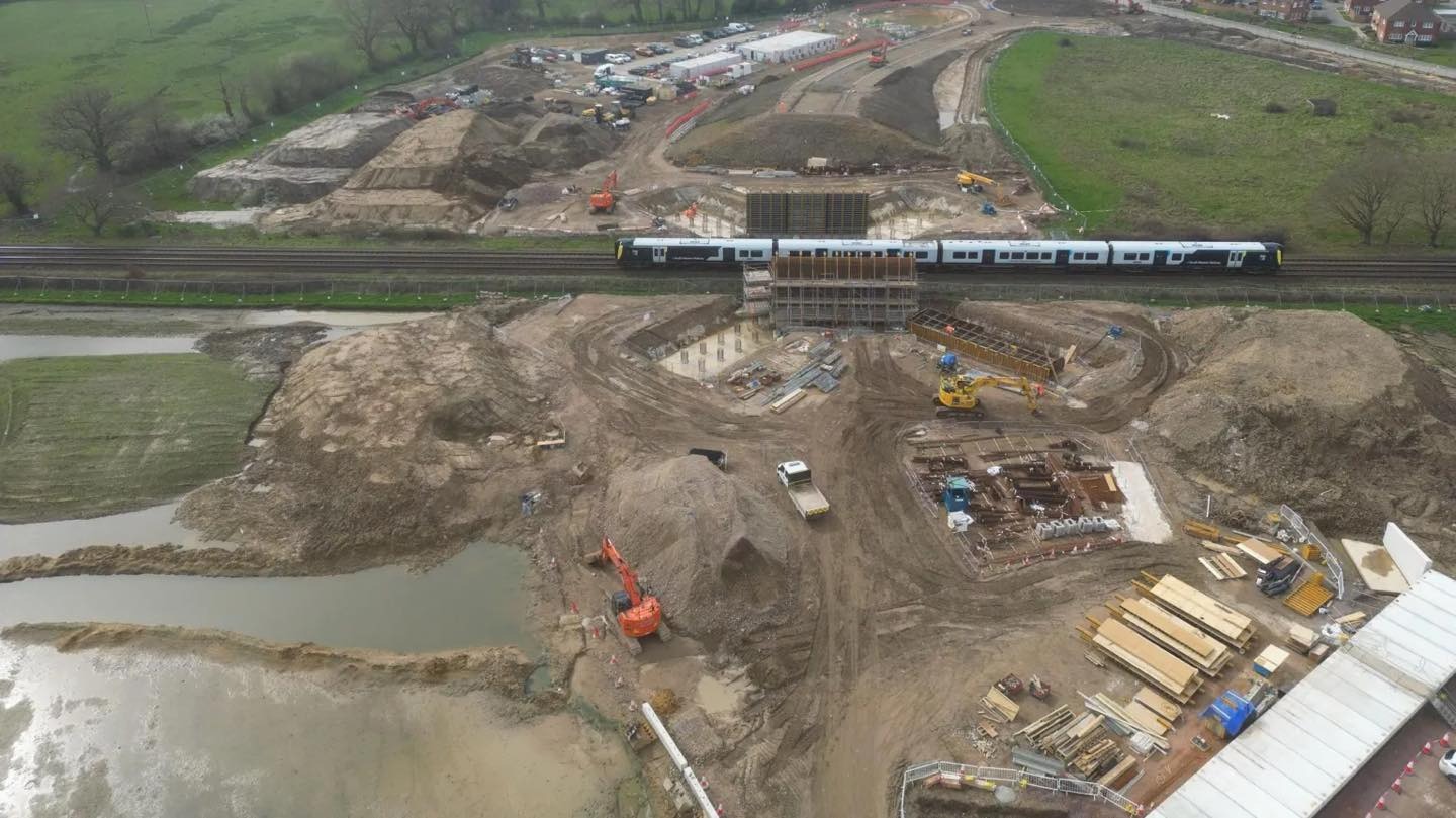 Ash Bridge Beam Installation 4th/5th May